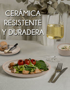 Red Velvet Vajilla De Cerámica Elite Matte De 16 Piezas Gris Jamcg