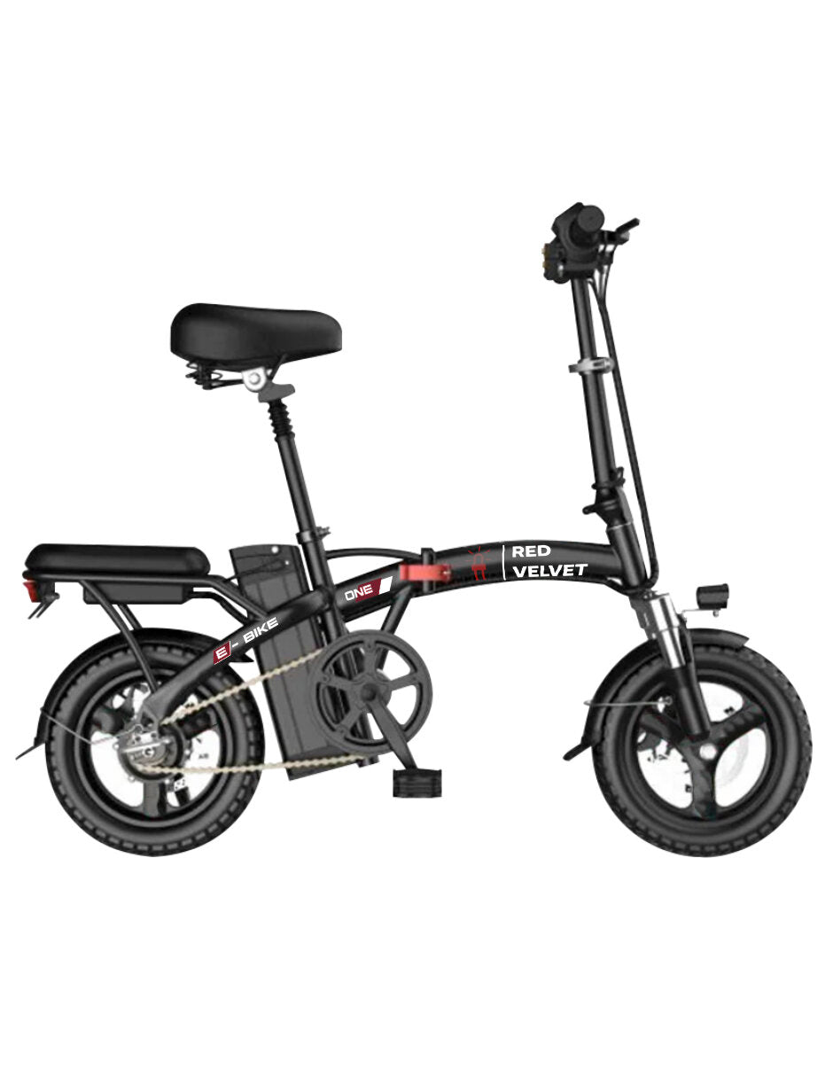 Bicicleta Eléctrica Plegable Ligera Batería Litio Removible